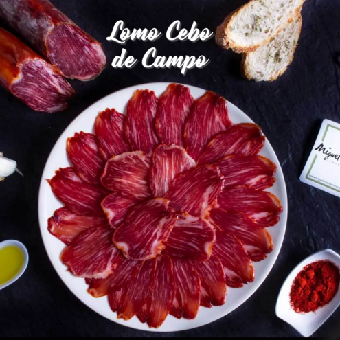 Lomo Cebo de Campo 75% Raza Ibrica