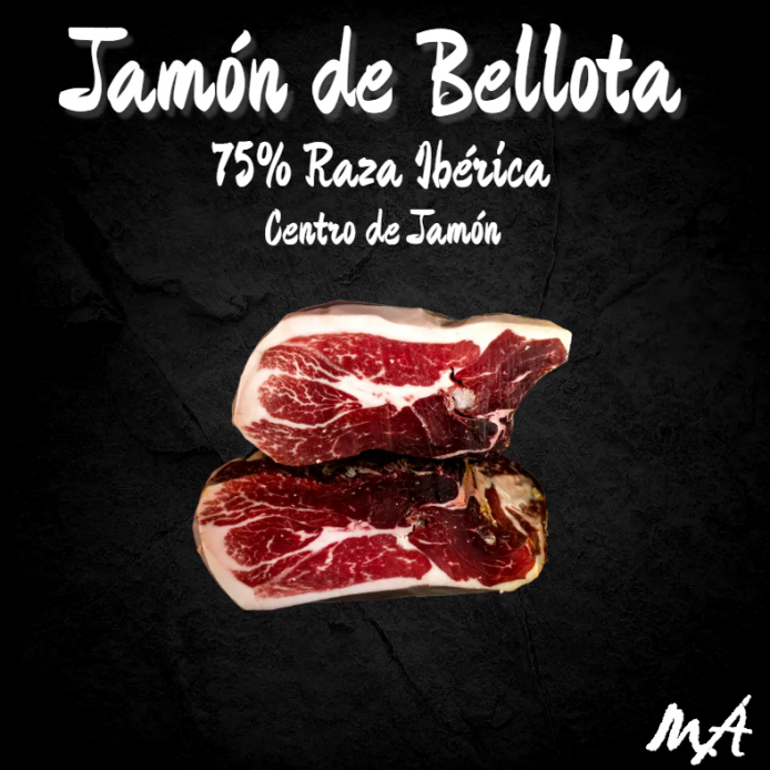 CENTRO JAMN BELLOTA 75% RAZA IBRICA