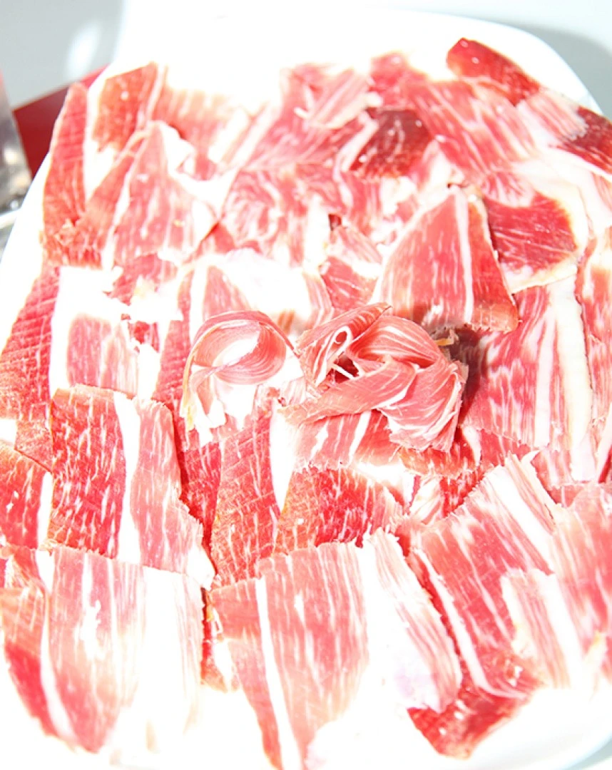 Bolsa al vacío Jamón Ibérico Cebo Campo loncheado