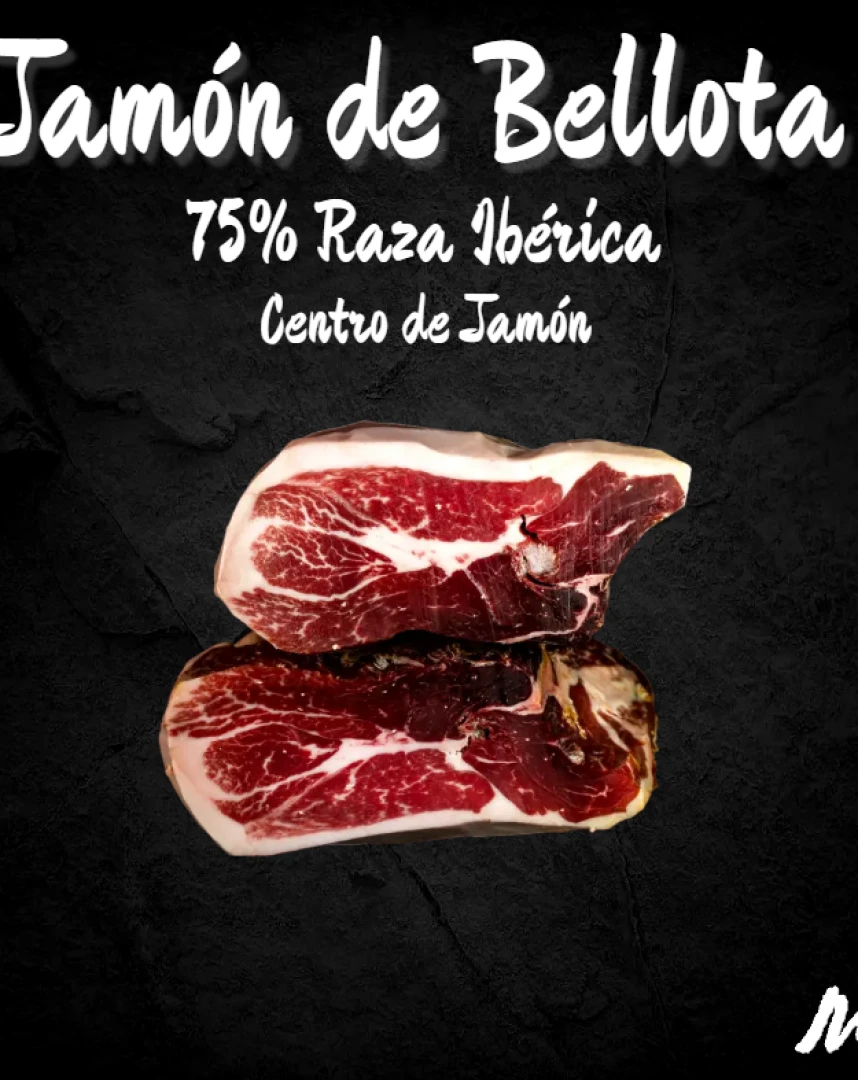 CENTRO JAMÓN BELLOTA 75% RAZA IBÉRICA