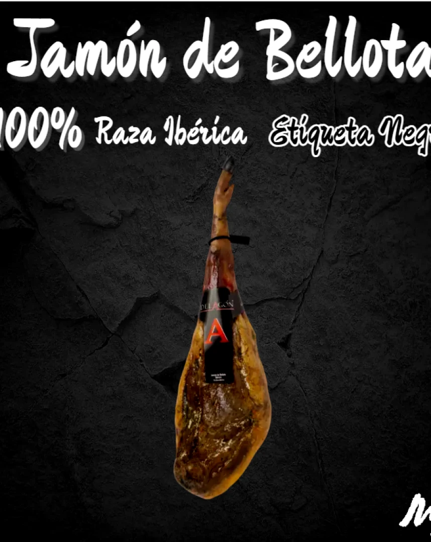 JAMON BELLOTA 100 % RAZA IBÉRICA