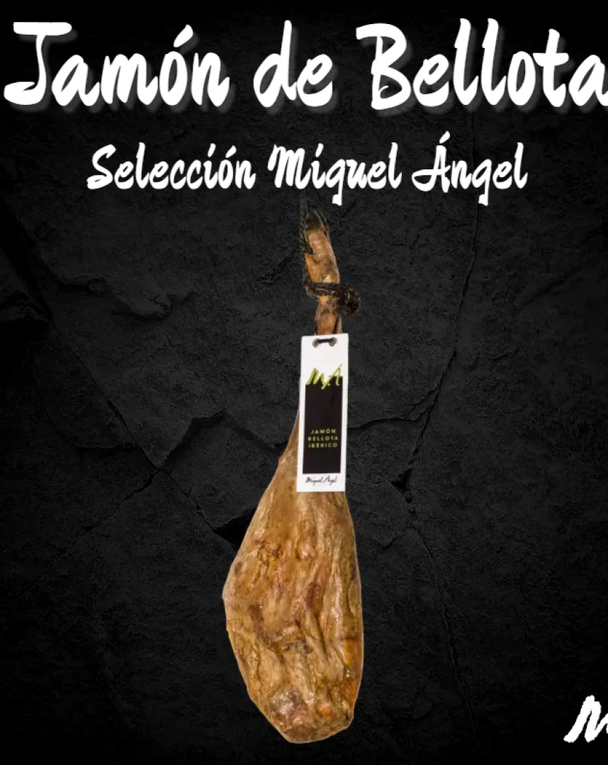 JAMÓN IBÉRICO DE BELLOTA GRAN SELECCIÓN MIGUEL ÁNGEL