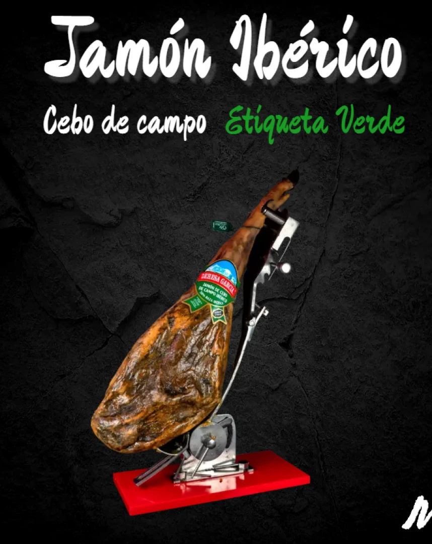 JAMON IBÉRICO DE CEBO DE CAMPO (Deshuesado, troceado y envasado)