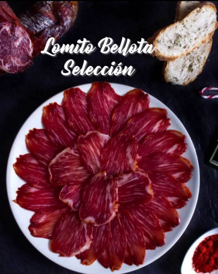 LOMITO IBÉRICO BELLOTA SELECCIÓN ETIQUETA NEGRA