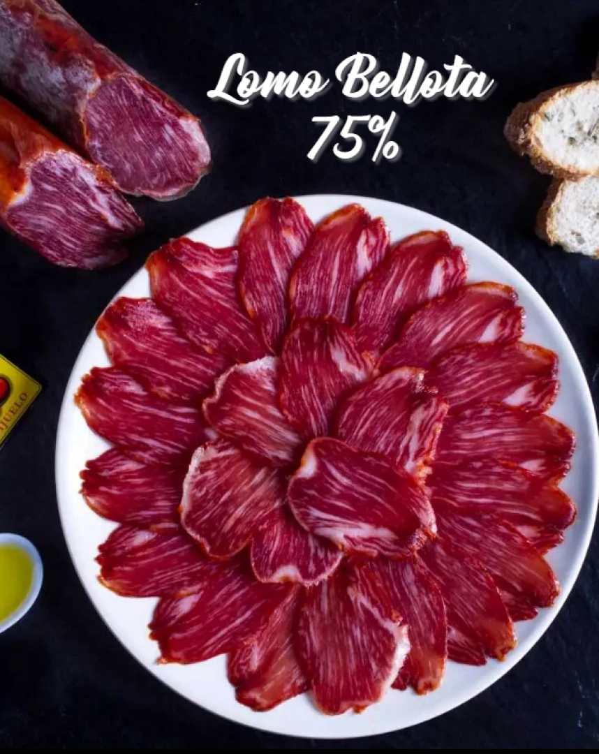 LOMO BELLOTA 75% IBÉRICO